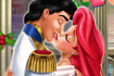 Jeu Ariel embrasse son prince