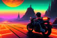 Jeu Motor Racing in Space