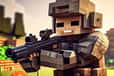 Jeu Pixel Village Battle 3D .io
