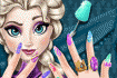 Jeu Reine des Neiges Manucure