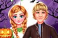 Jeu Elsa et Anna Halloween