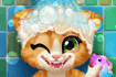 Jeu Chaton Rusty dans le bain