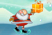 Jeu Père Noël patine