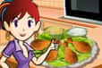 Jeu Cuisine de Sara Poulet pané