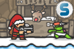 Jeu Slay with Santa