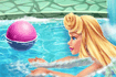 Jeu La Belle au bois dormant à la piscine