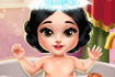 Jeu Blanche-Neige prend son bain