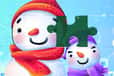 Jeu Puzzles Bonhomme de Neige