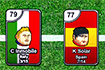 Jeu Cartes avec des joueurs de foot