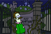 Jeu Simpson : le cimetière de Springfield