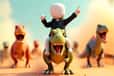 Jeu Stickman Dinosaur Arena