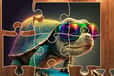 Jeu Puzzle Tortue 3D