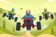 Jeu Two Carts Downhill