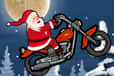 Jeu Père Noël à Moto