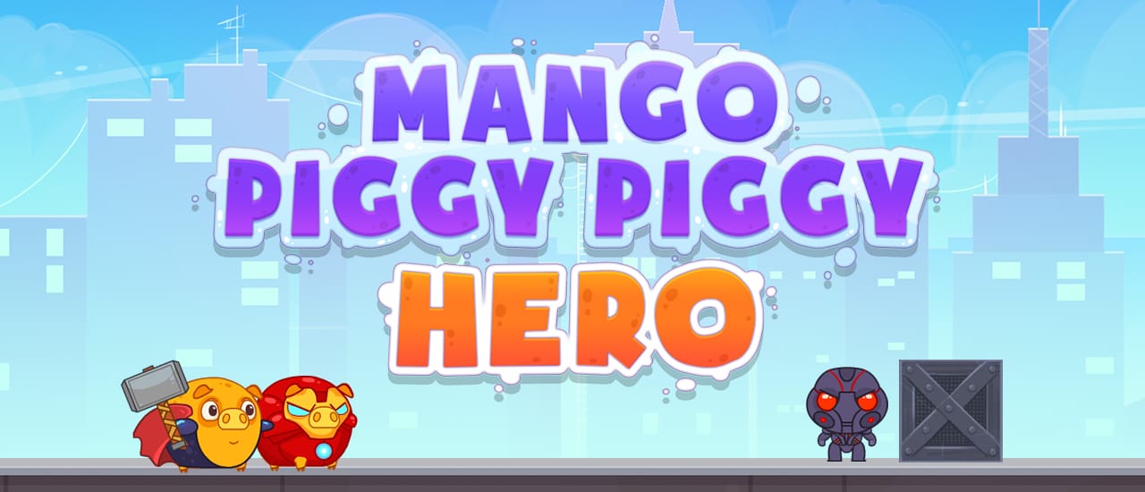 Jeu Mango Piggy Hero: Les Cochons Super-Héros à la Rescousse