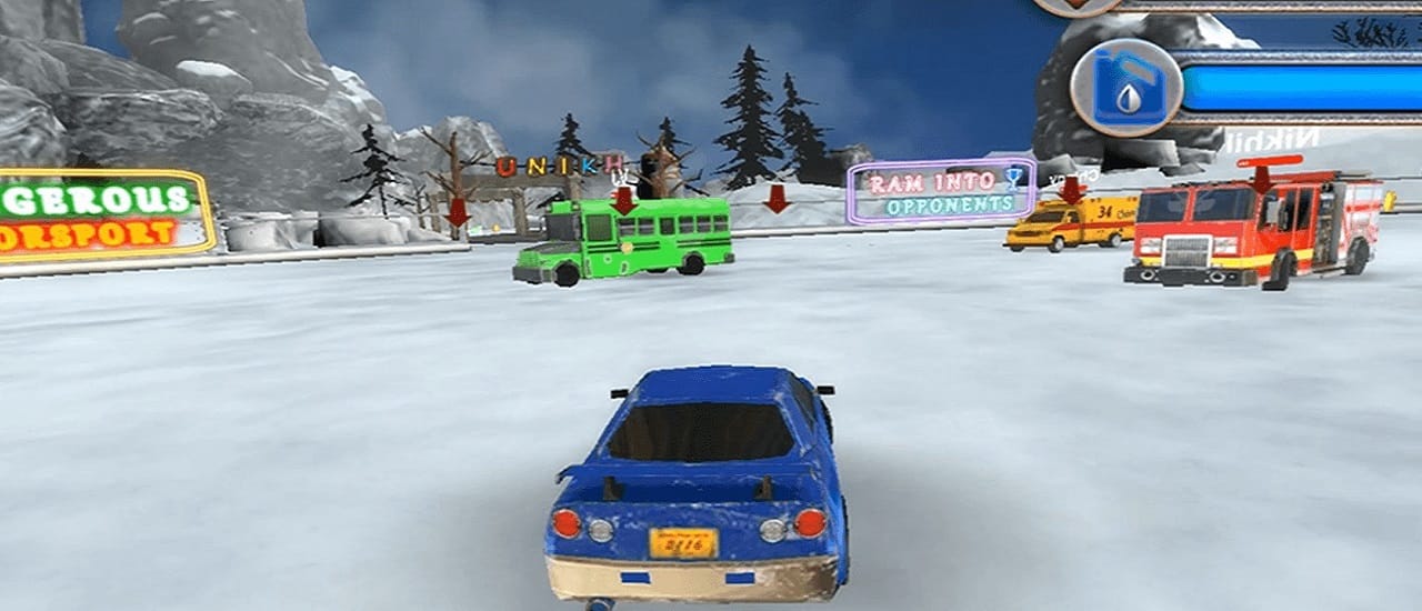 Jeu Démolition Extrême: Course et Crash de Voitures