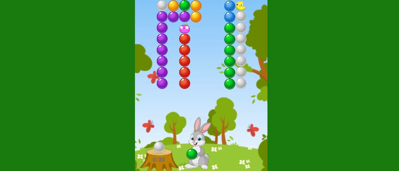 Jeu Tir de Bulles du Lapin Magique