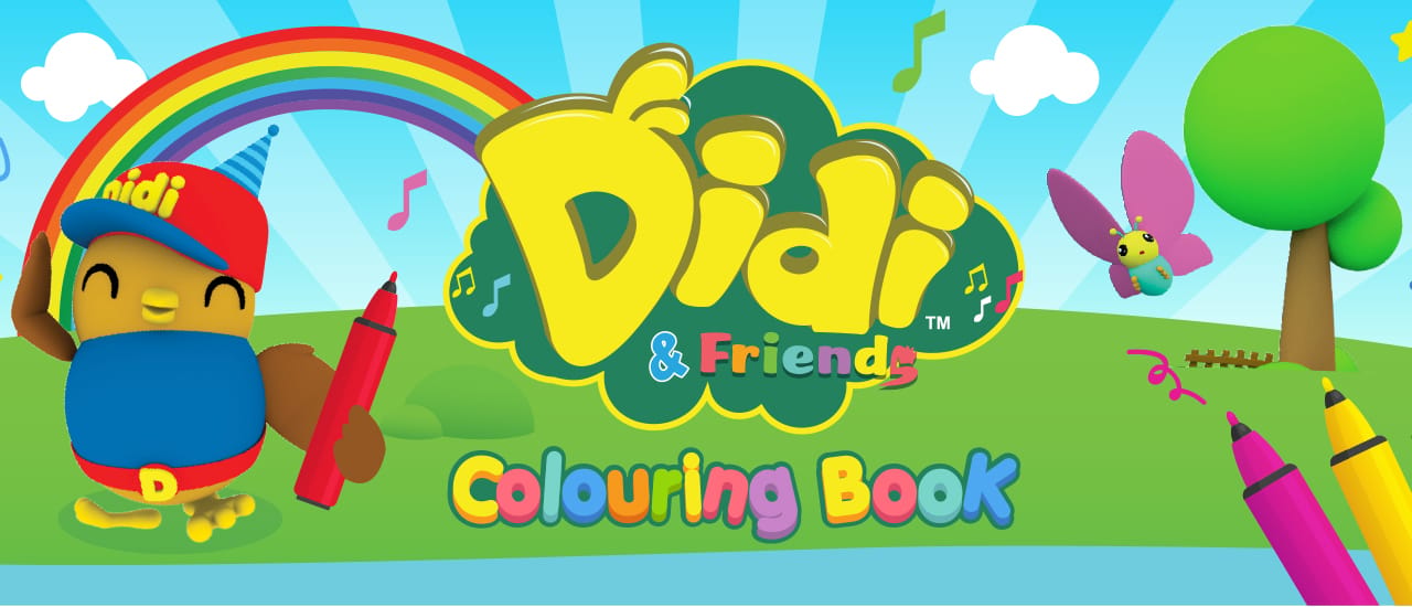 Jeu Livre de Coloriage Didi & Friends : Éveillez la Créativité de Vos Enfants