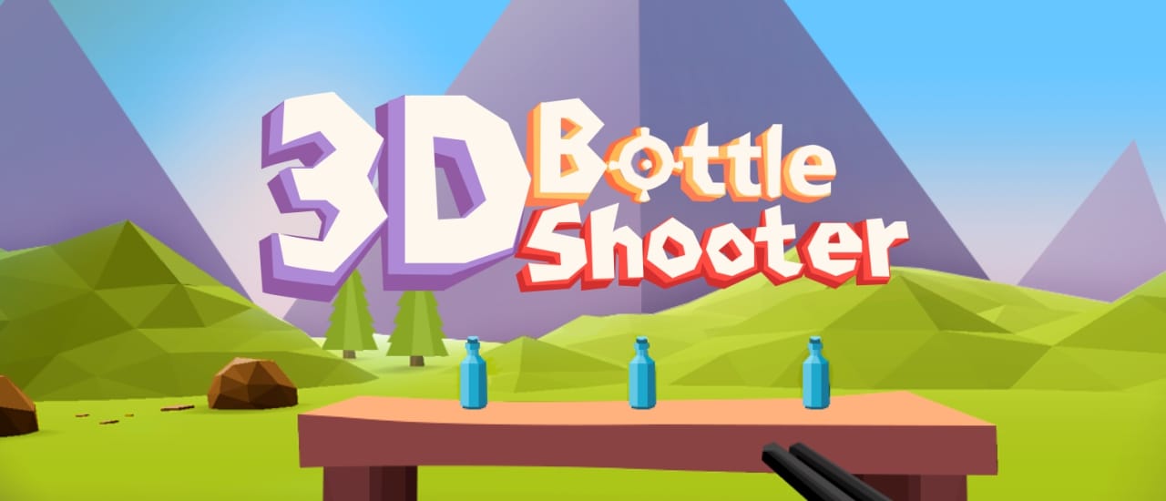 Jeu Tireur de Bouteilles 3D: Challenge de Précision