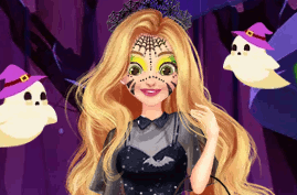 Jeu Halloween avec Raiponce