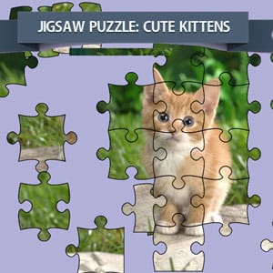 Jeu Puzzle Jigsaws: Adorables Chatons