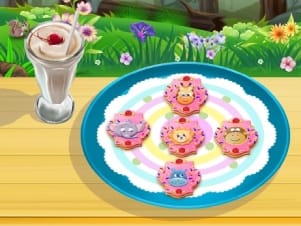 Jeu Biscuits Animaux Mignons