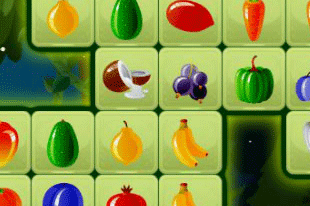 Jeu Fruits Mahjong