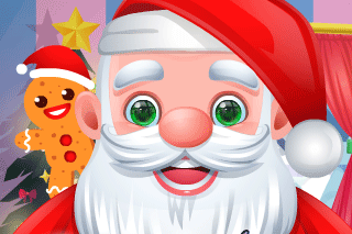 Jeu Père Noël chez le Coiffeur