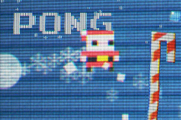 Jeu Pong de Noël