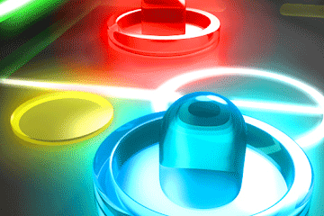 Jeu Neon Hockey