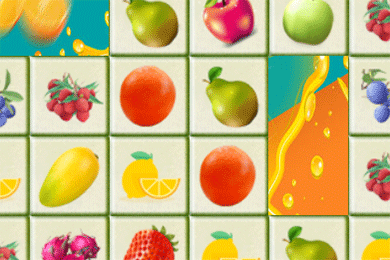 Jeu Fruits Mahjong Connect