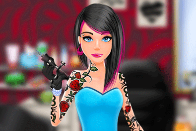Jeu Salon de tatouage Princesse