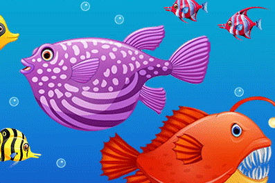 Jeu Mange les petits Poissons