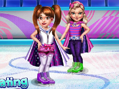 Jeu Cours de Patinage sur Glace