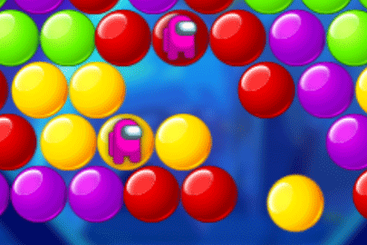 Jeu Among Us Bubble Shooter