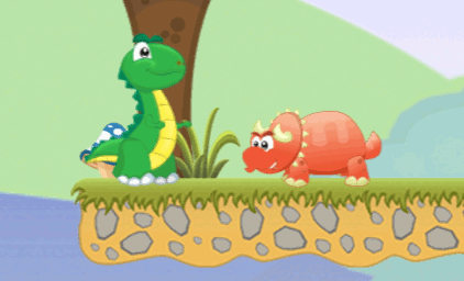 Jeu Aventure Dino Plateforme