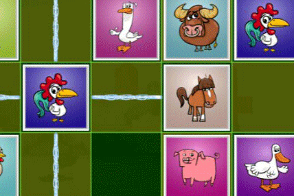 Jeu Combinez les Animaux de la Ferme