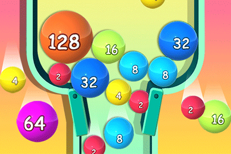 Jeu 2048 Ball Buster