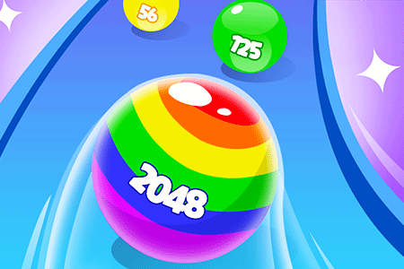 Jeu 2048 Run Gorgeous Balls