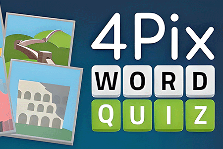 Jeu 4 Pix Word Quiz