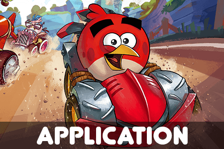 Jeu Angry Birds Go!