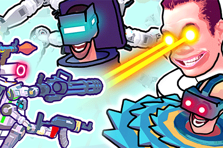 Jeu Agent Walker vs Skibidi Toilets