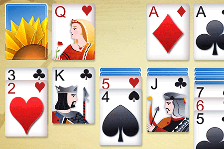 Jeu Amazing Klondike Solitaire
