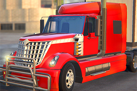 Jeu American Truck Car Driving