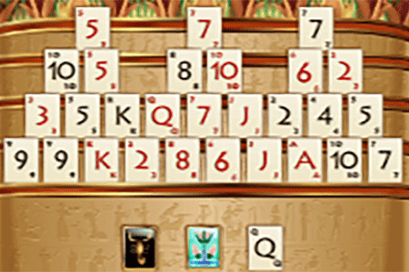 Jeu Ancient Pyramid Solitaire