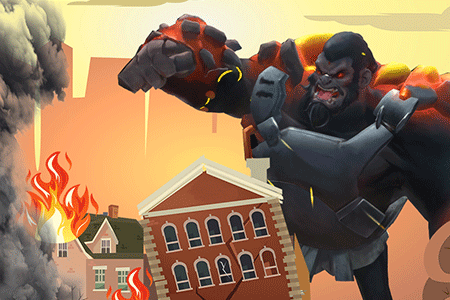 Jeu Angry City Smasher