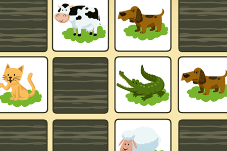Jeu Animal Kids Memory