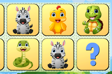 Jeu Animals Memory Match