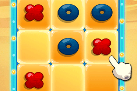 Jeu Tic Tac Toe Oriental