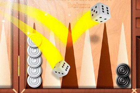 Jeu Backgammon édition Deluxe